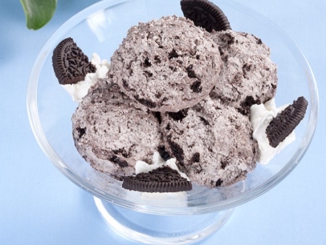 Gelado de oreo