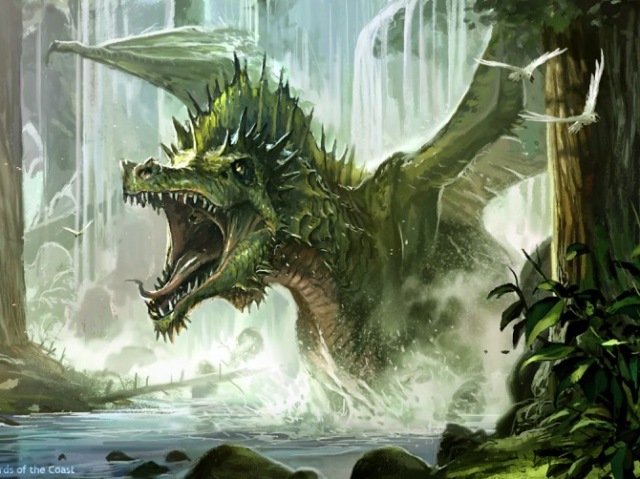 Dragão verde