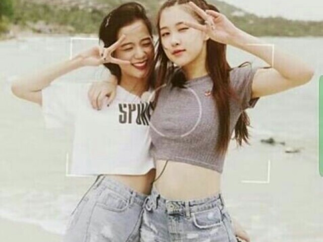 Rosé e Jisoo