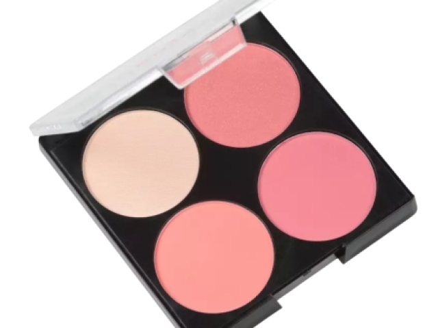 Blush de 4 cores suaves