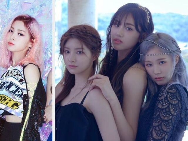 Vc:-Verdade Aisha (Everglow) essa pulseira Ă© maravilhosa. Foi a Ryunjin (ITZY) que me deu. Mia:-Como vc Ă© sortuda, S/N. Vc:-Obrigada.