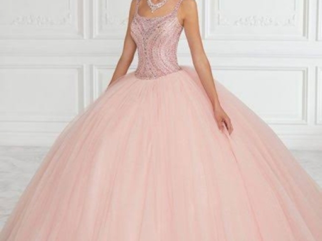 Vestido Rosa de princesa