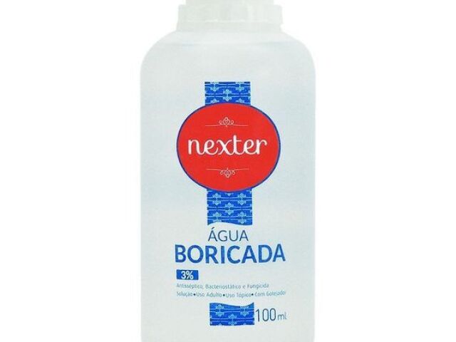 agua boricada