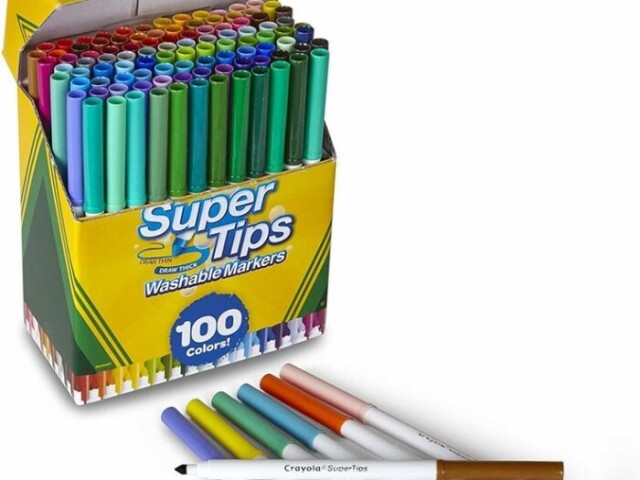 Crayola Super Tips 100