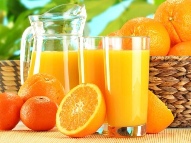 Suco de laranja natural