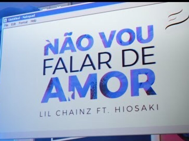 Não vou falar de amor