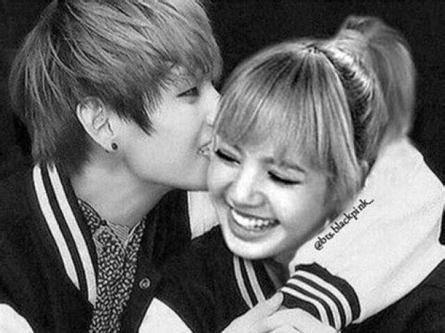 Lisa e Taehyung-Taelisa