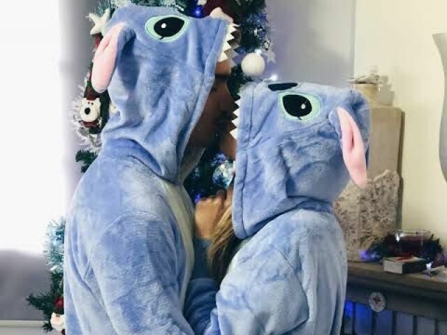 pijama do stitch de casal