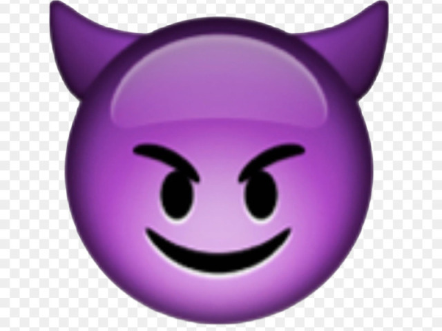 emoji demónio