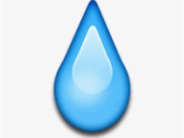 emoji de agua