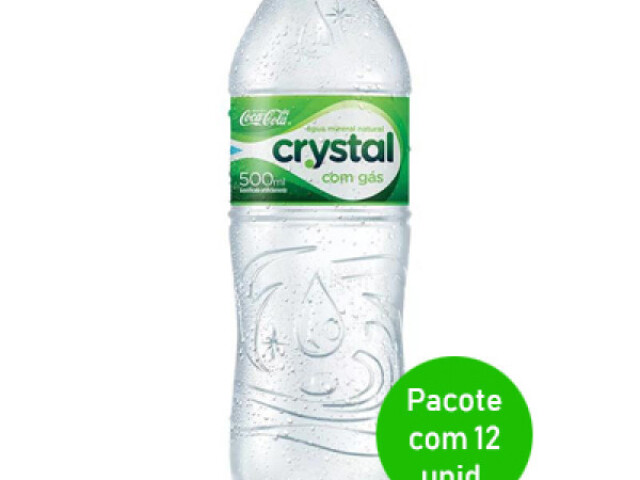 agua com gás!