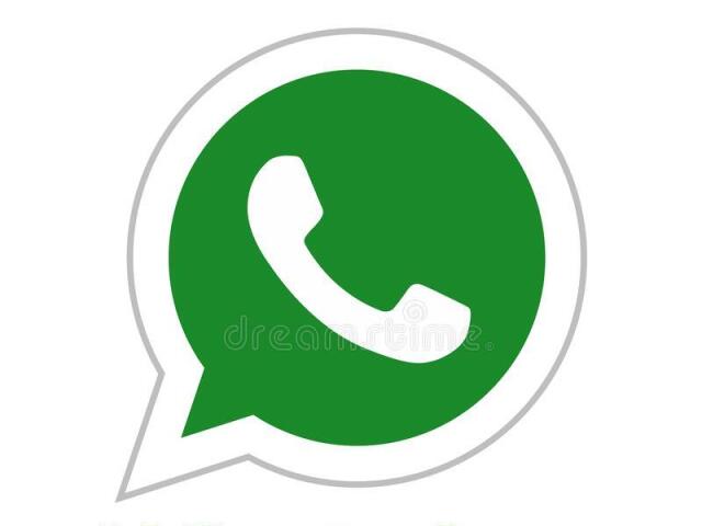 pelo whatsapp mesmo...