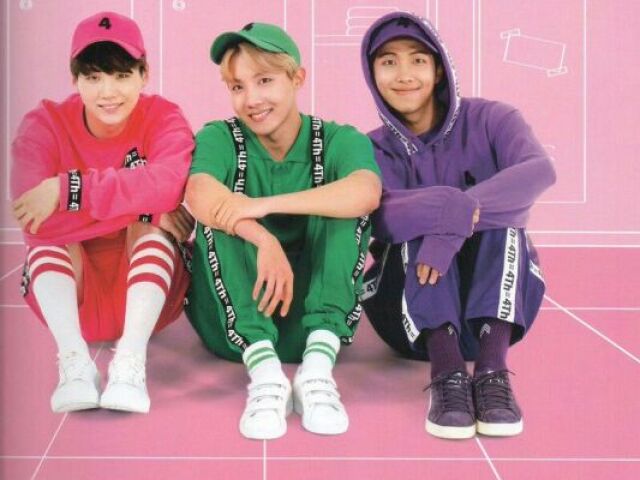 Rapper Line (RM, Suga, J-Hope)