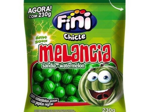 Chiclete de melancia