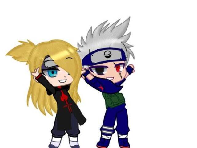 Kakashi e deidara