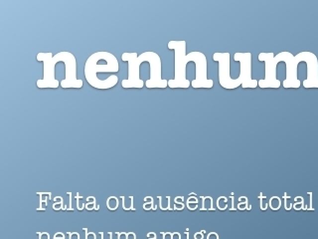 nenhum