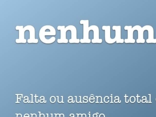 nenhum