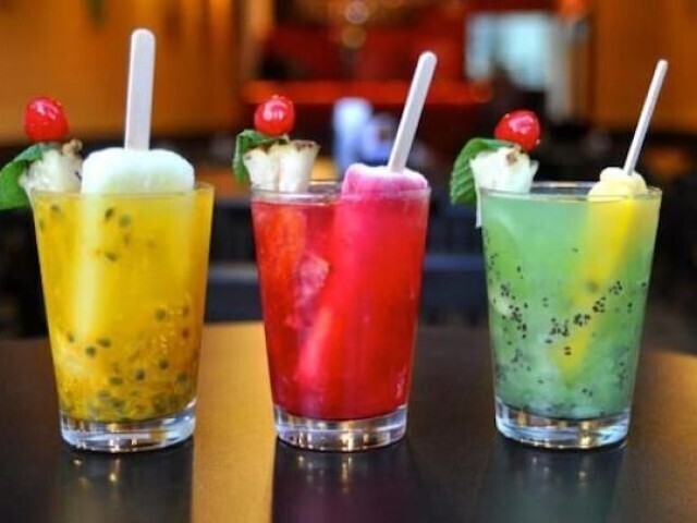 drink de frutas