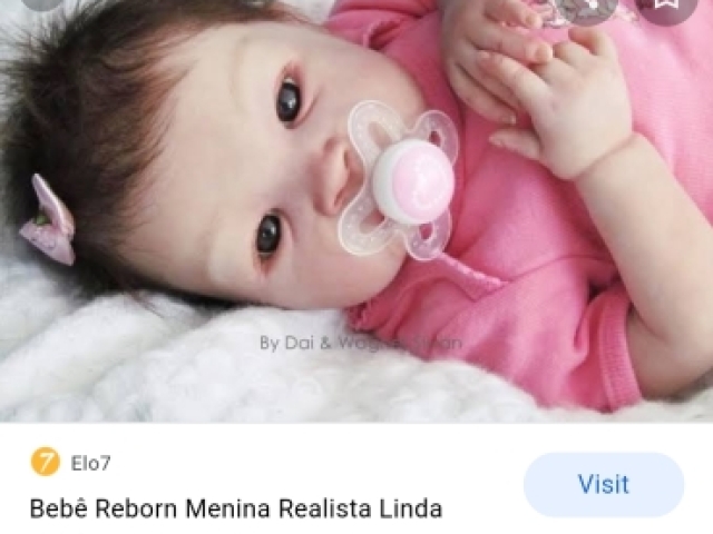 Bebê reborn Maria Clara