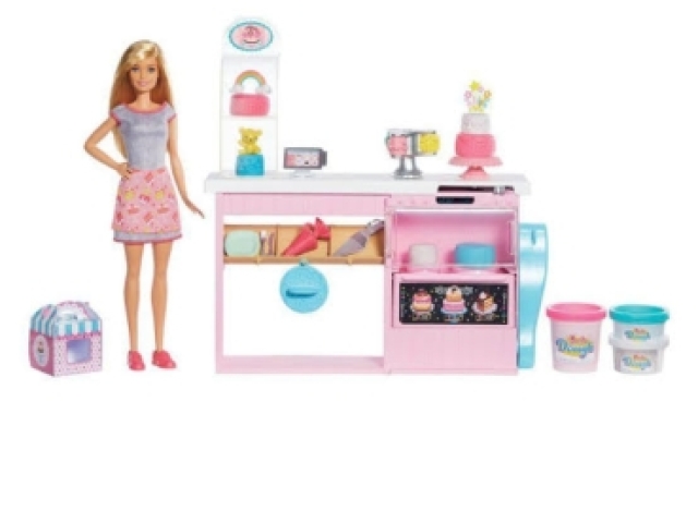 Barbie cozinha.