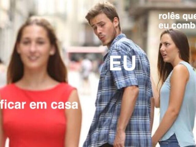 rolê? tô fora