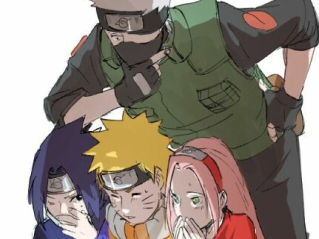 Naruto, Sasuke, Sakura e Kakashi ナルトサスケサクラカカシ