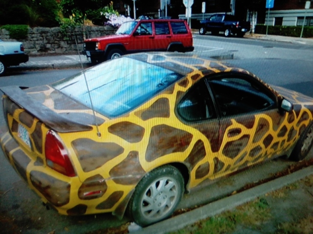 Carro girafa