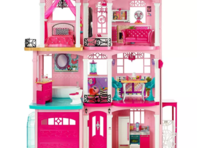 OU UMA CASA DA BARBIE.