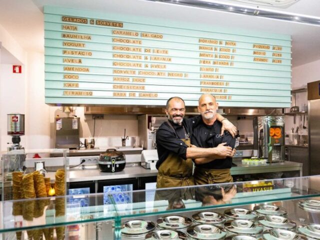 gelataria óbvio, tenho de manter o clichê nesta história