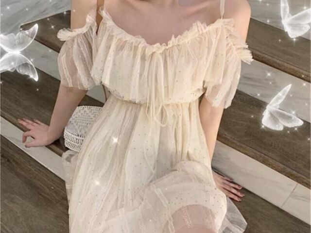 Um vestido mais solto e confortĂĄvel
