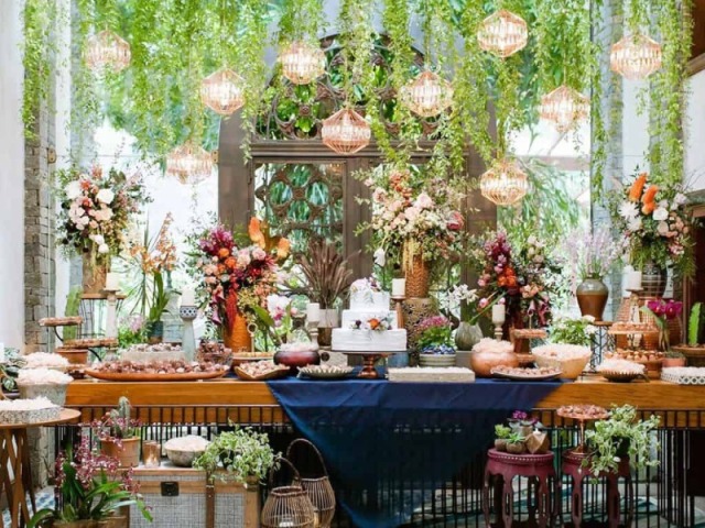 Decoração de prantas