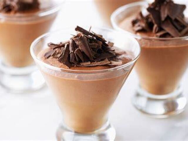 Mousse de chocolate