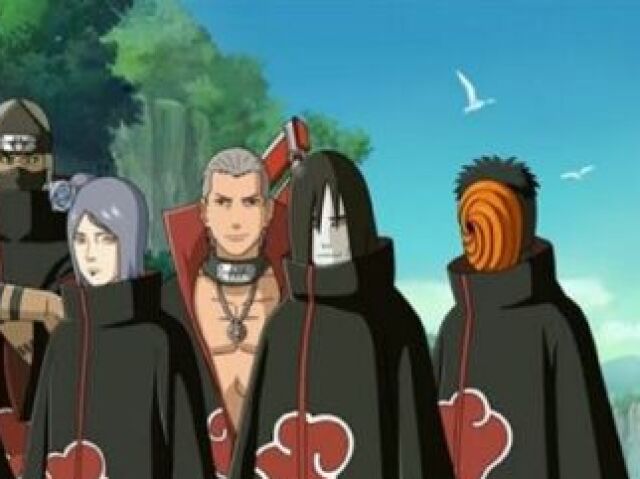 Kakuzu,konan,hidan,orotmaro e tobi