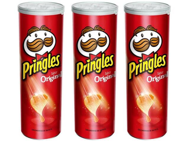 pringles pq eu tenho um bigode, brincadeira pq eh a vida