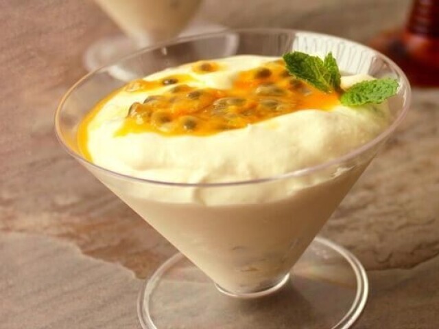 Mousse maracujá