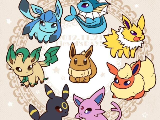 Qual Eevee você treinaria?