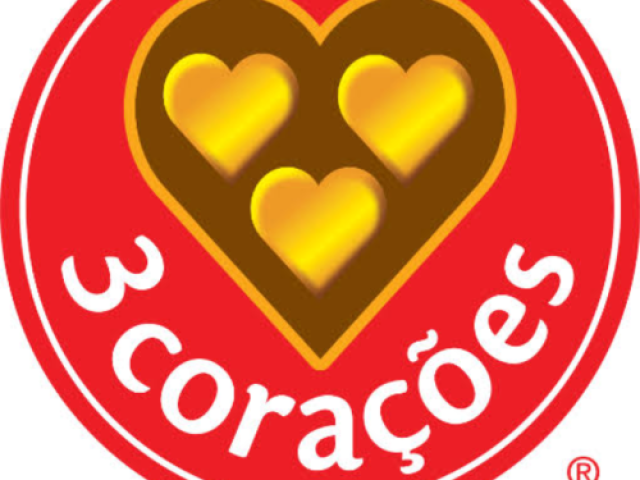 3 corações