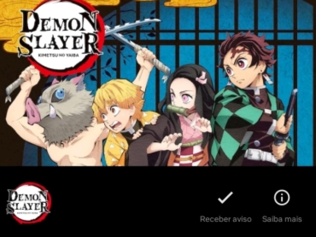 Demon Slayer/Kimetsu no Yaiba na Netflix