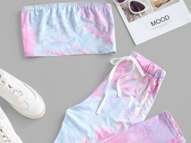 Closet tie dye