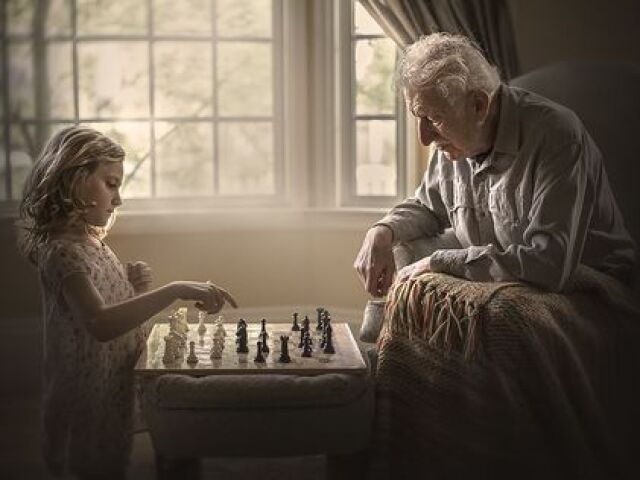 Seu avô vivia a ensinando, ela é sua princesinha e ele sempre zelou pela proteção dela