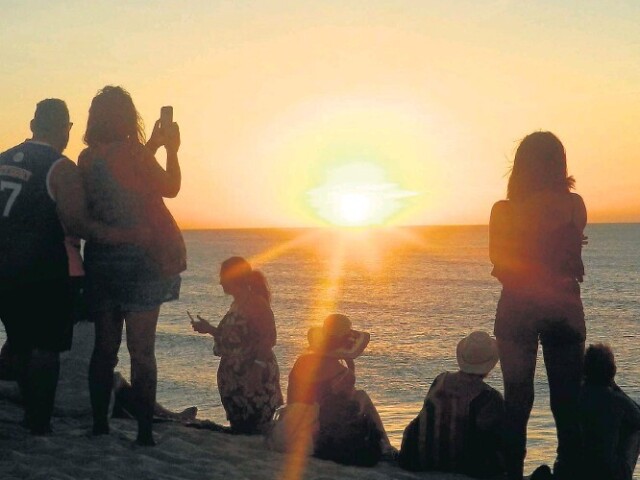 Acordar cedo para ver o sol nascer!