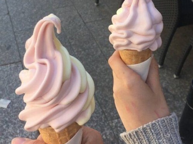 Você tirou sorvete misto!