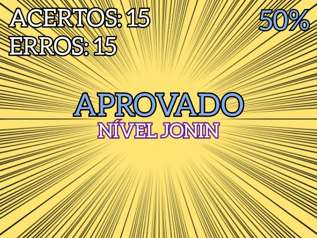 Nível Jonin!! (50%)