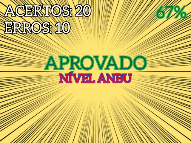 Nível Anbu!! (67%)