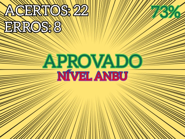 Nível Anbu!! (73%)