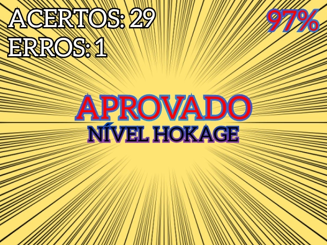 Nível Hokage!! (97%)