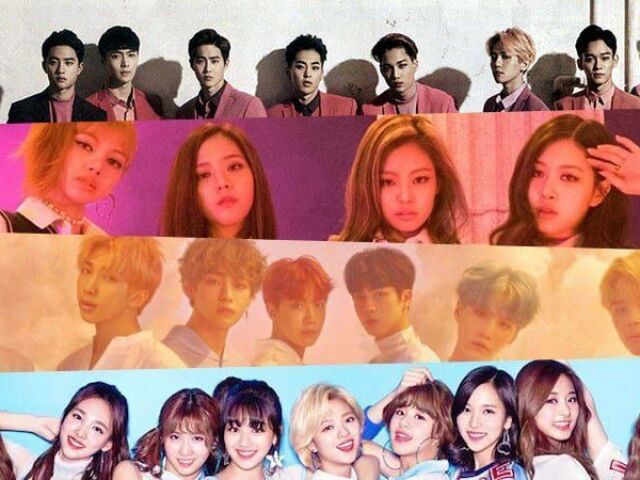 Escolha alguns membros de k-pop e falarei o nome do grupo que você vai participar e os membros!