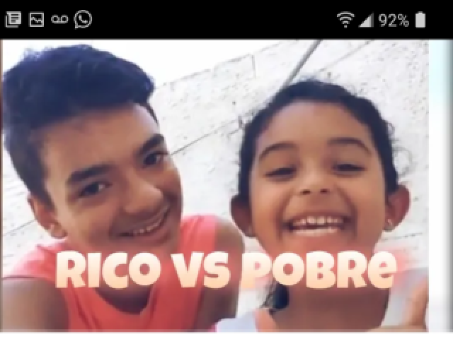 Rico vs Pobre 1