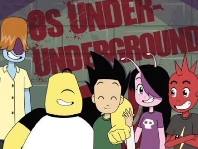 Qual personagem do desenho Os Under-Undergrounds você seria?