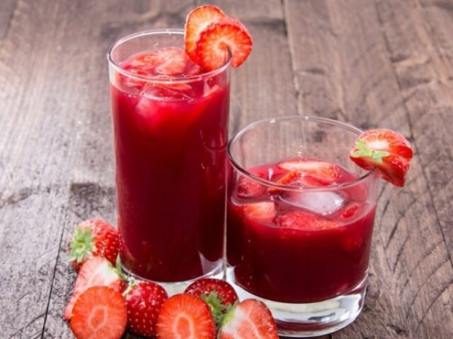 Suco de morango